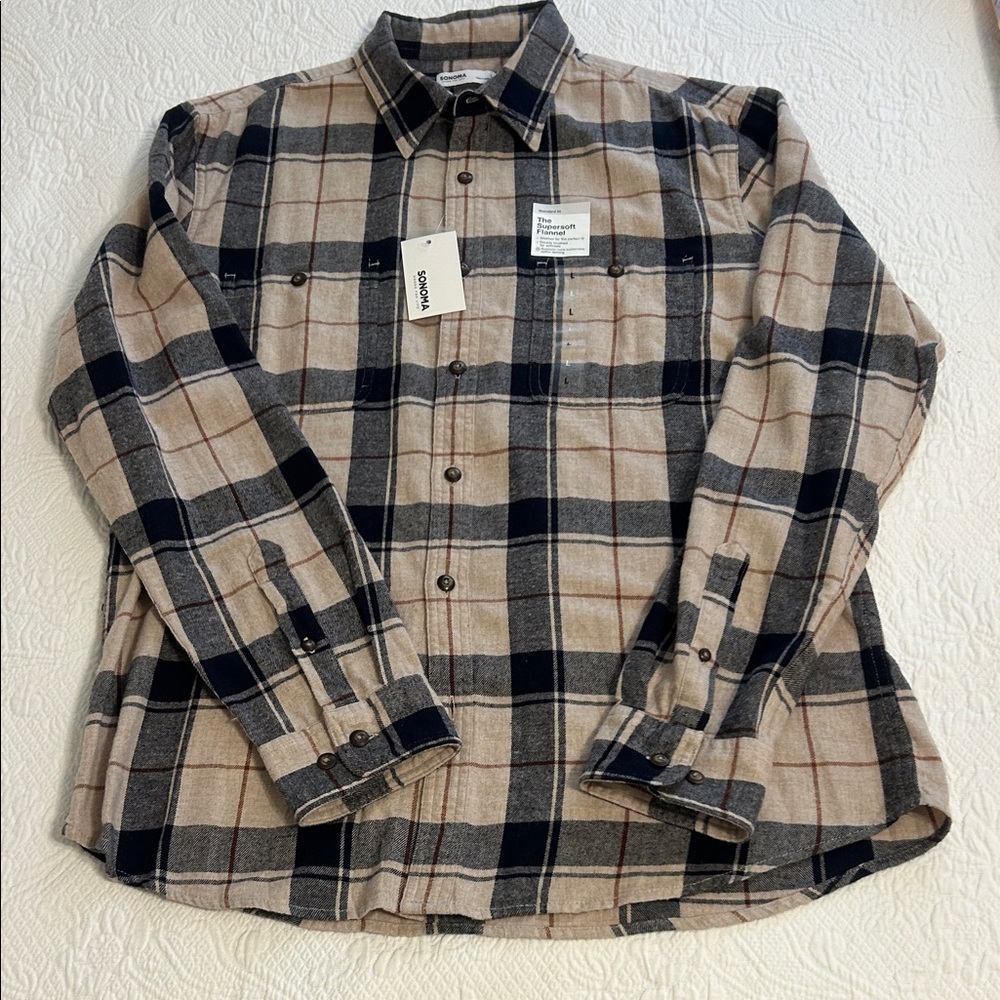 Plaid Flannel Shirt